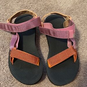 Shimmery Teva Sandals